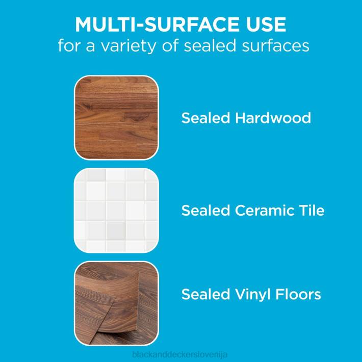 BLACK+DECKER klasična parna čistilna naprava 8B2Z112 čiščenje