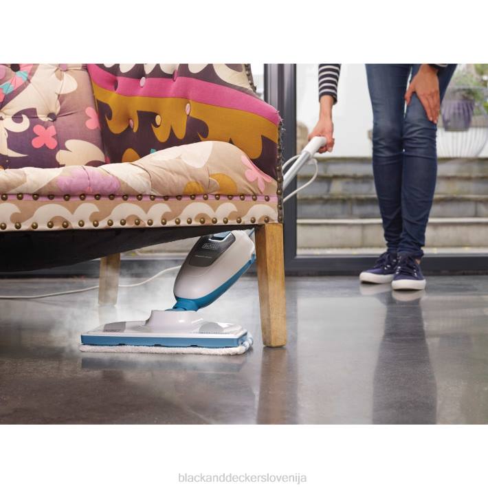 BLACK+DECKER parna čistilna bela 8B2Z109 čiščenje