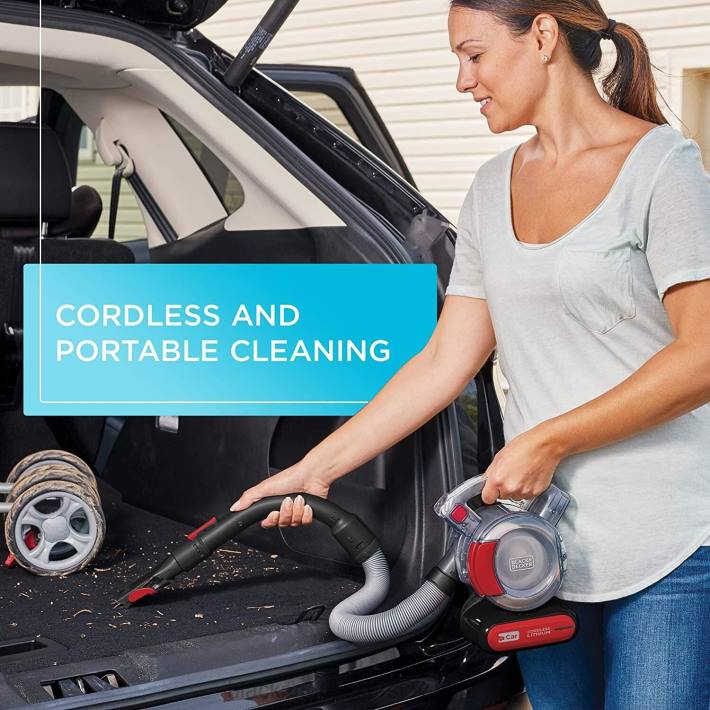 BLACK+DECKER 20v max ročni sesalnik za avto 8B2Z55 čiščenje