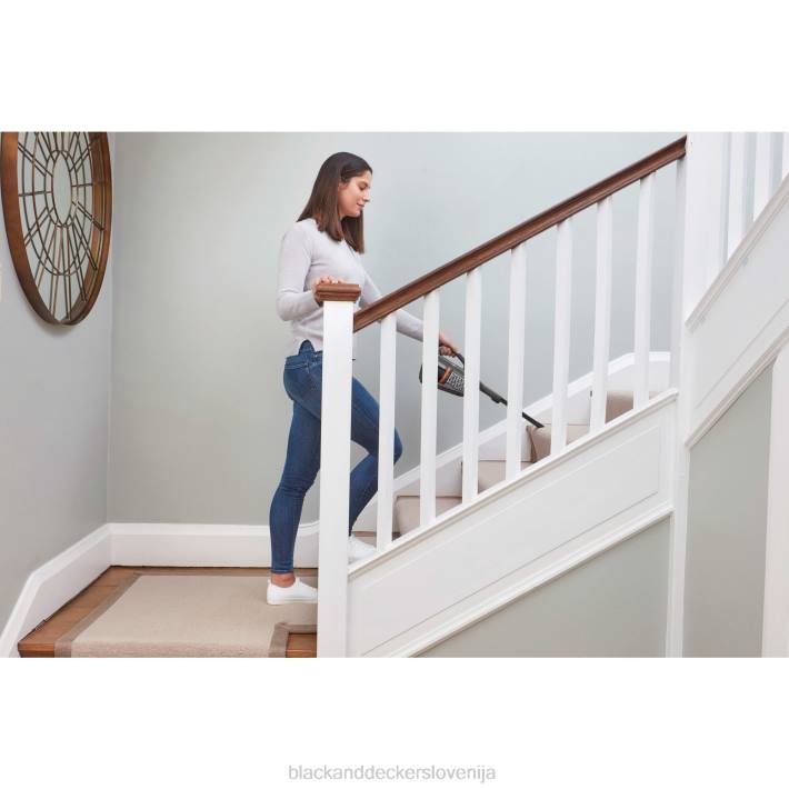 BLACK+DECKER Brezžični ročni sesalnik napredni čistilec z največjo močjo 12 V 8B2Z37 čiščenje