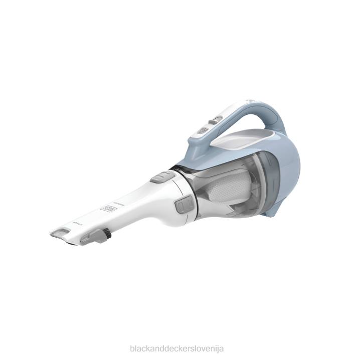 BLACK+DECKER Brezžični ročni sesalnik s 16 V max dustbuster s polnilnikom za stensko montažo in krtačo za reže 8B2Z14 čiščenje