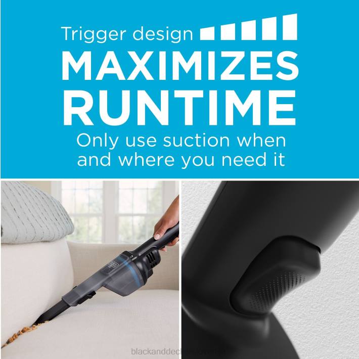 BLACK+DECKER brezžični ročni sesalnik dustbuster blast 8B2Z3 čiščenje