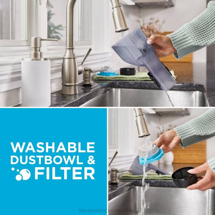 BLACK+DECKER brezžični ročni sesalnik dustbuster blast 8B2Z3 čiščenje