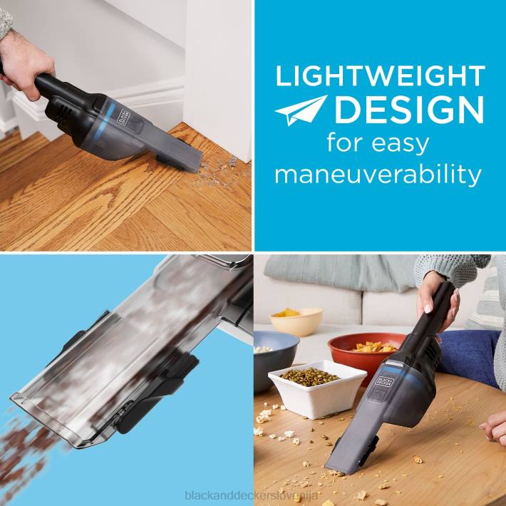 BLACK+DECKER brezžični ročni sesalnik dustbuster blast 8B2Z3 čiščenje