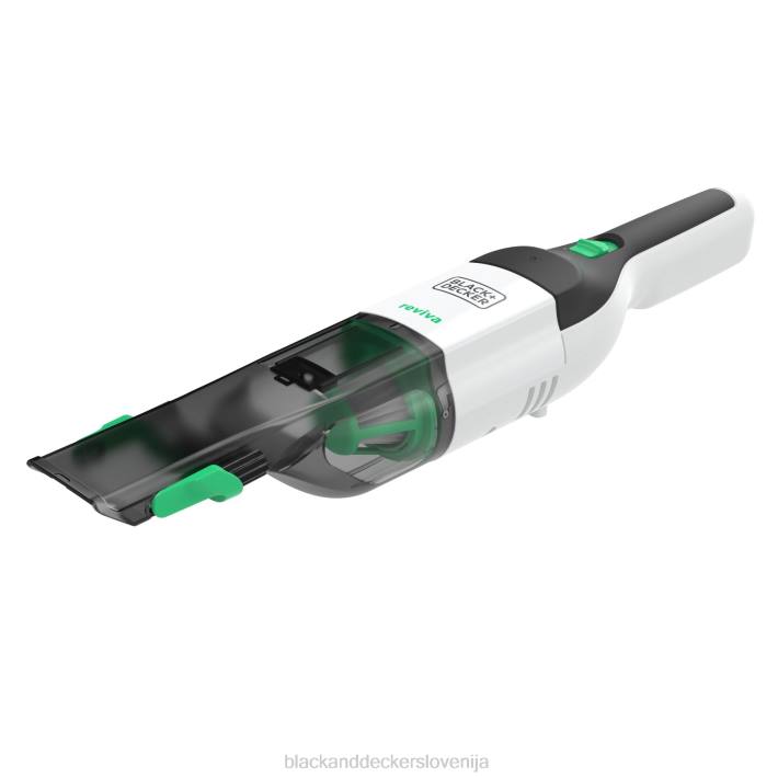 BLACK+DECKER brezžični ročni sesalnik reviva 8v max s polnilnim filtrom in krtačnim orodjem za reže 8B2Z10 čiščenje