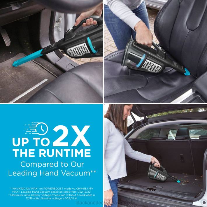 BLACK+DECKER dodatni brezžični ročni sesalnik dustbuster 8B2Z18 čiščenje