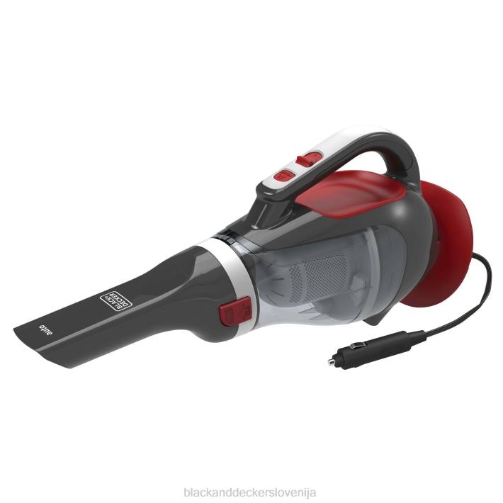 BLACK+DECKER dustbuster 12v max dc avtomobilski ročni sesalnik rdeč 8B2Z46 čiščenje