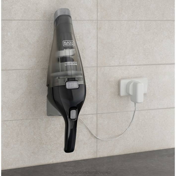BLACK+DECKER dustbuster 7.2v max 2.0ah brezžični ročni sesalnik - črn 8B2Z22 čiščenje
