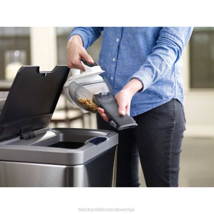 BLACK+DECKER dustbuster gen 9.5 2ah hv pow bela z vonjem 8B2Z42 čiščenje