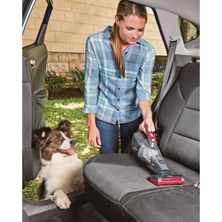 BLACK+DECKER dustbuster quickclean avtomobilski brezžični ročni sesalnik z motorno krtačo za oblazinjenje 8B2Z2 čiščenje