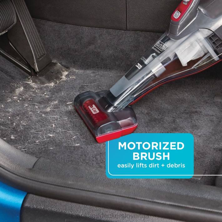 BLACK+DECKER dustbuster quickclean avtomobilski brezžični ročni sesalnik z motorno krtačo za oblazinjenje 8B2Z2 čiščenje