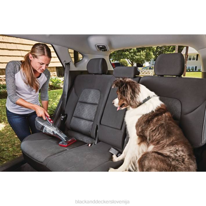BLACK+DECKER dustbuster quickclean avtomobilski brezžični ročni sesalnik z motorno krtačo za oblazinjenje 8B2Z2 čiščenje