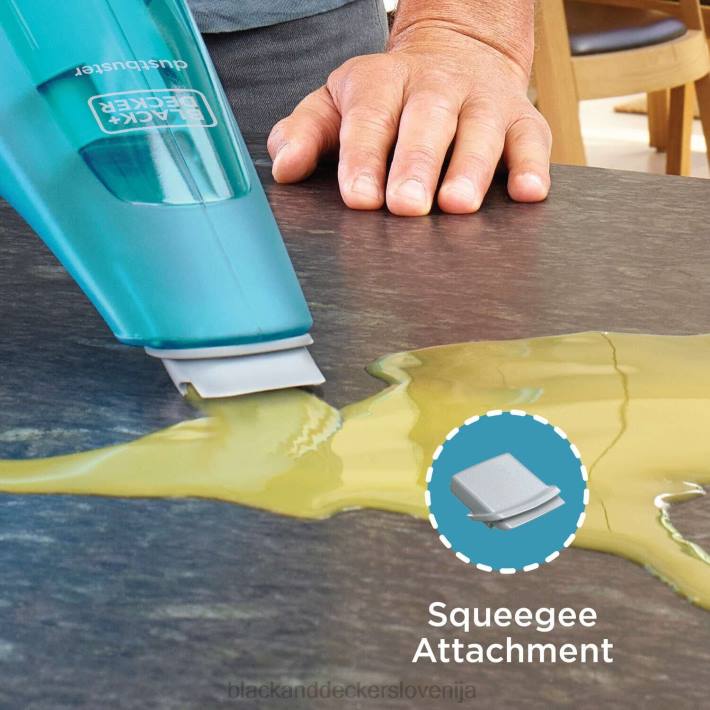 BLACK+DECKER dustbuster quickclean brezžični mokro/suhi ročni sesalnik turkizna 8B2Z61 čiščenje