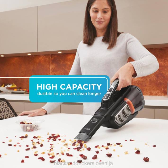 BLACK+DECKER dustbuster ročni brezžični sesalnik advancedclean black 8B2Z1 čiščenje