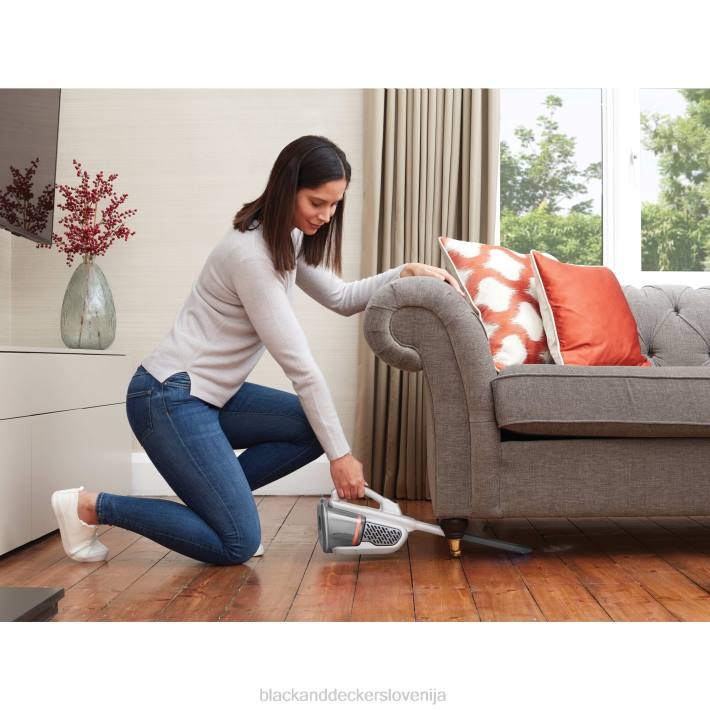 BLACK+DECKER dustbuster ročni brezžični sesalnik advancedclean white 8B2Z33 čiščenje