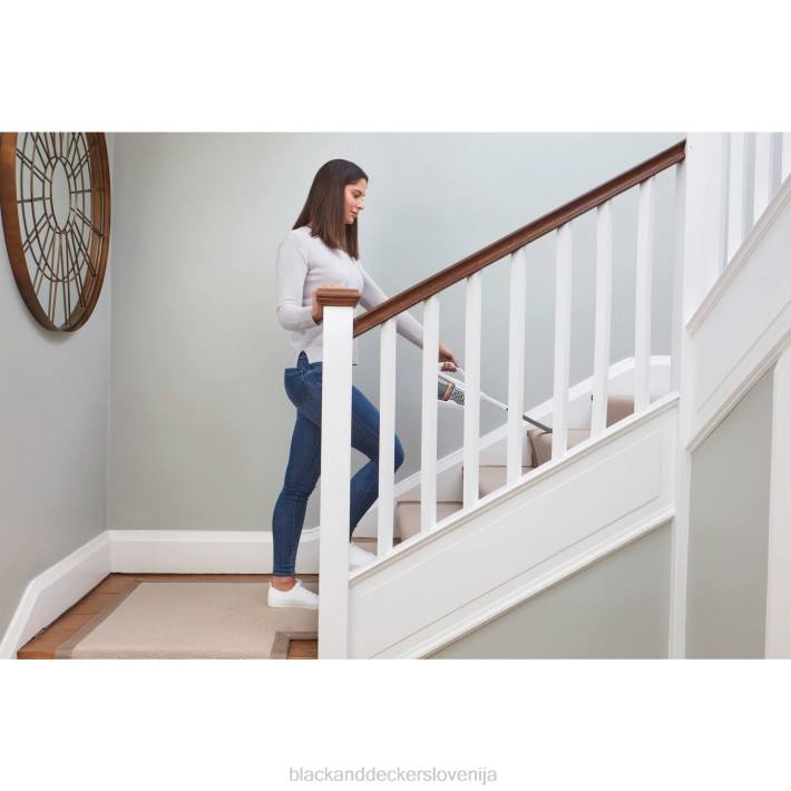 BLACK+DECKER dustbuster ročni brezžični sesalnik advancedclean white 8B2Z33 čiščenje