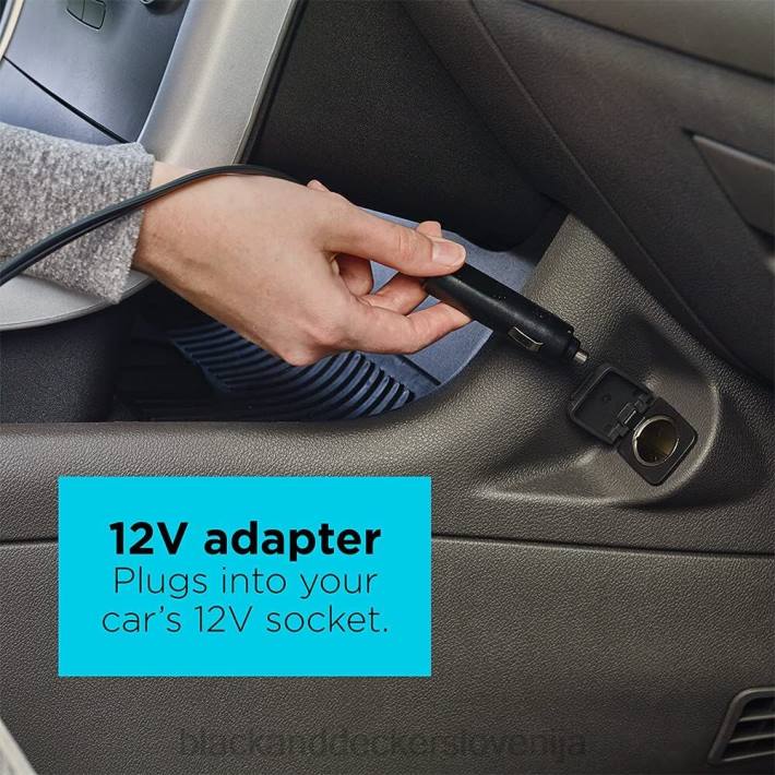 BLACK+DECKER flex avtomobilski sesalnik 12v max kabel 8B2Z57 čiščenje