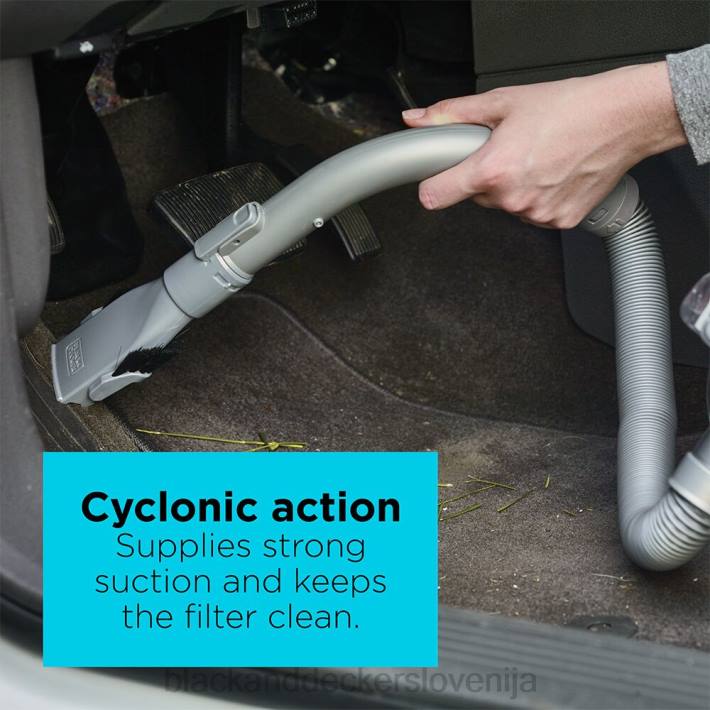BLACK+DECKER flex avtomobilski sesalnik 12v max kabel 8B2Z57 čiščenje