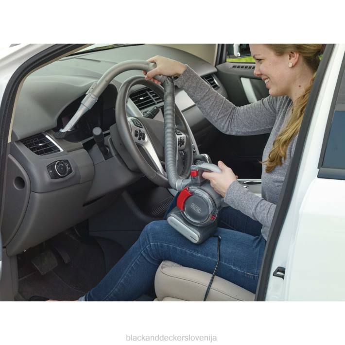 BLACK+DECKER flex avtomobilski sesalnik 12v max kabel 8B2Z57 čiščenje