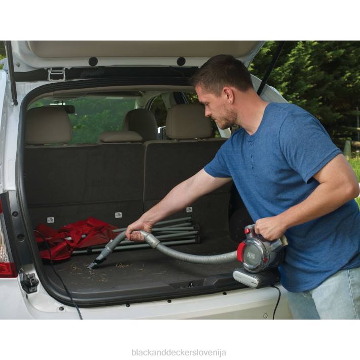BLACK+DECKER flex avtomobilski sesalnik 12v max kabel 8B2Z57 čiščenje