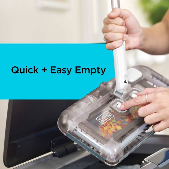 BLACK+DECKER pometač tal 50 minut delovanja 8B2Z99 čiščenje