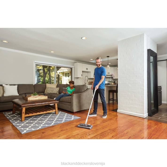 BLACK+DECKER pometač tal 50 minut delovanja 8B2Z99 čiščenje
