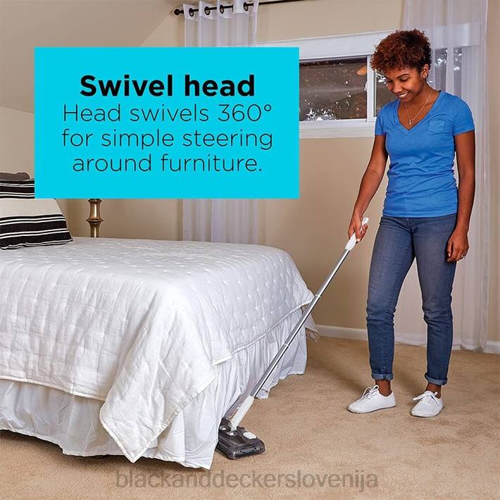 BLACK+DECKER pometač tal 50 minut delovanja 8B2Z99 čiščenje