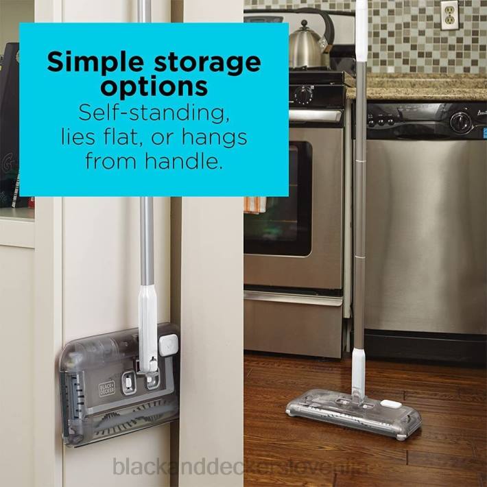 BLACK+DECKER pometač tal 50 minut delovanja 8B2Z99 čiščenje