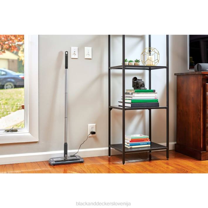 BLACK+DECKER pometač tal siv 8B2Z100 čiščenje