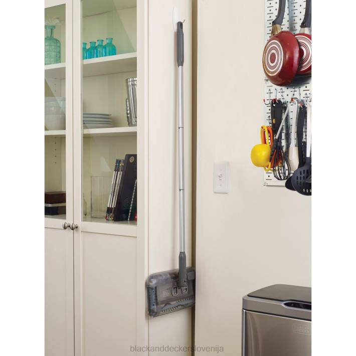 BLACK+DECKER pometač tal siv 8B2Z100 čiščenje