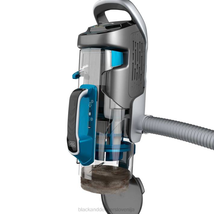 BLACK+DECKER powerseries pro brezžični sesalnik 2 v 1 moder 8B2Z98 čiščenje