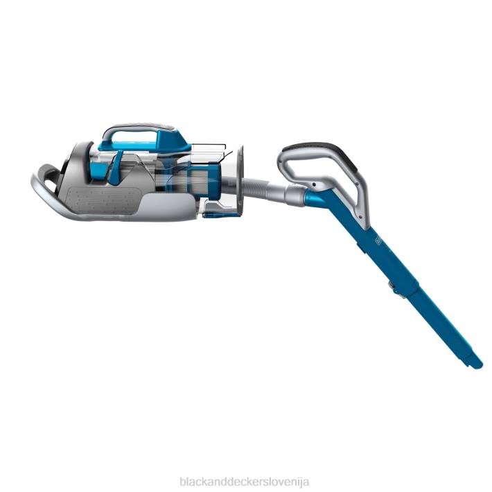 BLACK+DECKER powerseries pro brezžični sesalnik 2 v 1 moder 8B2Z98 čiščenje
