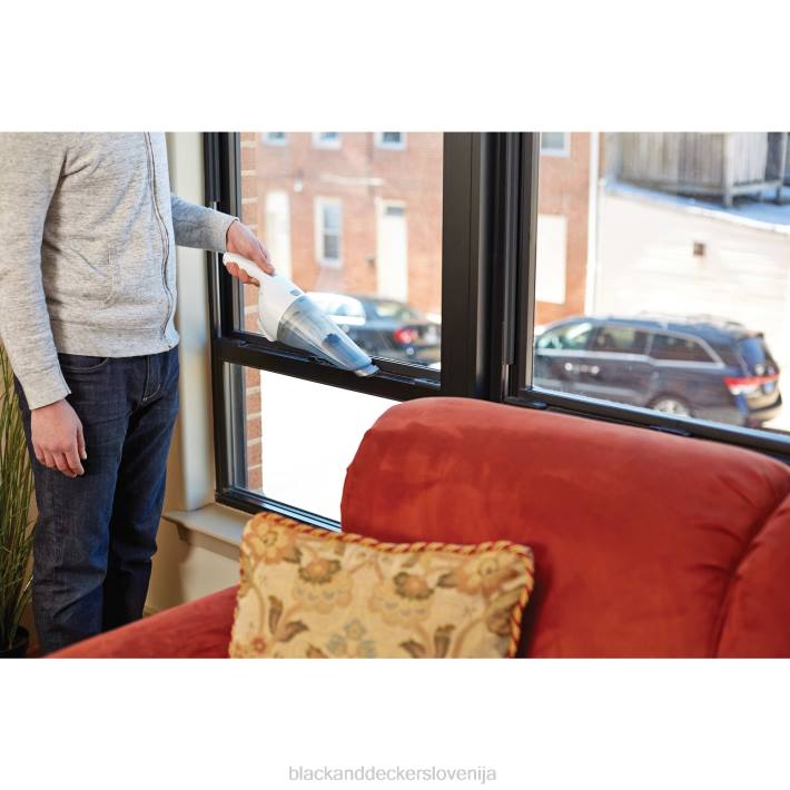 BLACK+DECKER ročni sesalnik 2ah power white 8B2Z8 čiščenje