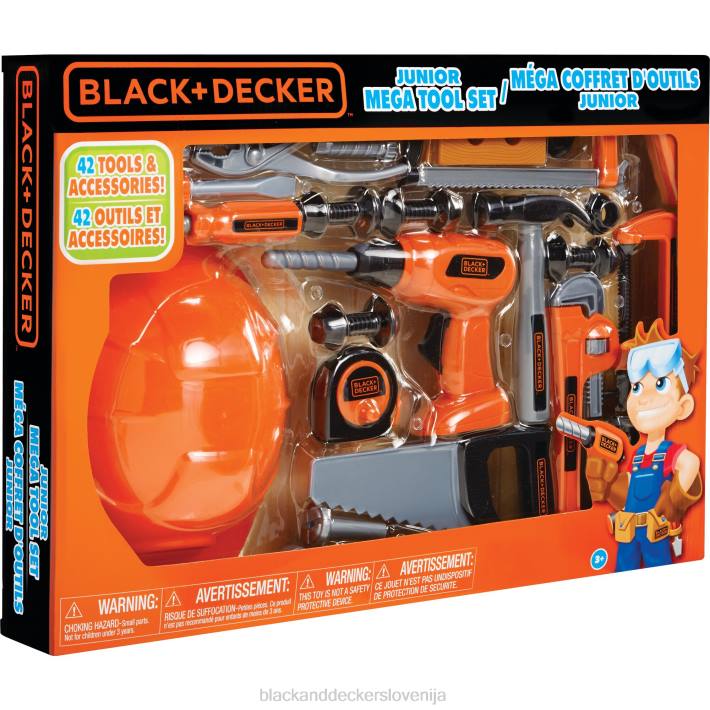 BLACK+DECKER mega set orodja 8B2Z252 dom in življenjski slog