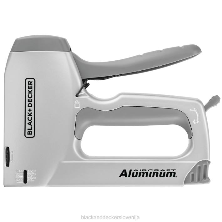 BLACK+DECKER močan spenjalnik z vodilom za žico/komplet za zabijanje žebljev 8B2Z158 dom in življenjski slog