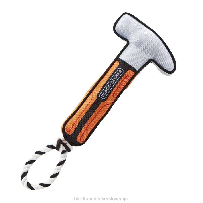 BLACK+DECKER 3D balistična najlonska igrača za žvečenje s kladivom za pse 8B2Z235 dom in življenjski slog