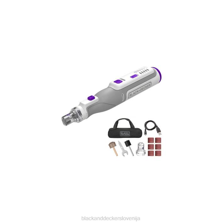BLACK+DECKER 8 V max rotacijsko orodje za striženje nohtov hišnih ljubljenčkov 8B2Z225 dom in življenjski slog
