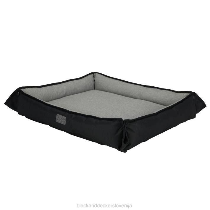 BLACK+DECKER štirismerno ležišče za srednje velike pse 24x20x3 v črni barvi 8B2Z231 dom in življenjski slog