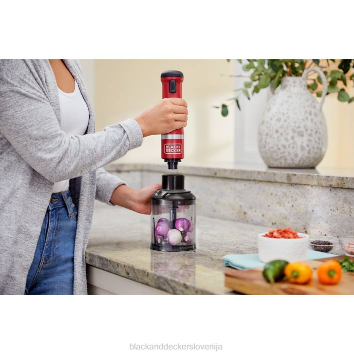 BLACK+DECKER kuhinjska palica 3 kit brez shranjevanja rdeča 8B2Z259 kuhinja