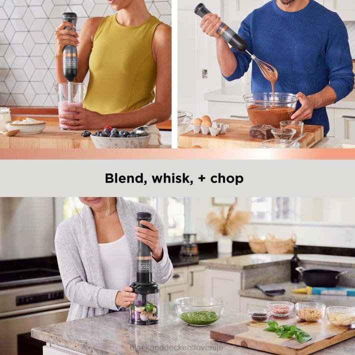 BLACK+DECKER kuhinjska palica 3 kit brez shranjevanja siva 8B2Z261 kuhinja