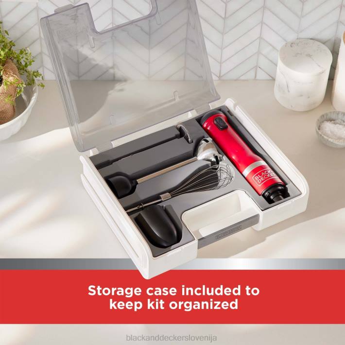 BLACK+DECKER kuhinjska palica 3 kit rdeča 8B2Z256 kuhinja