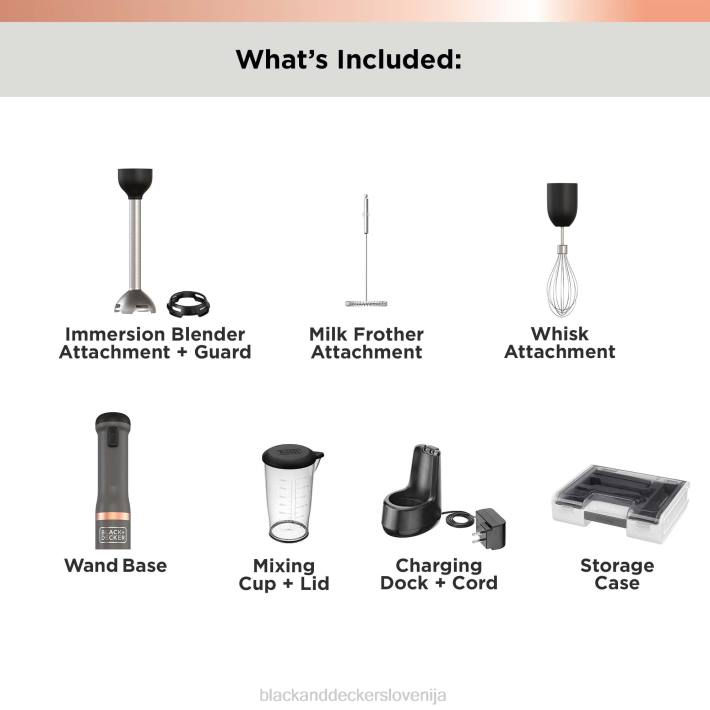 BLACK+DECKER kuhinjska palica 3 kit siva 8B2Z258 kuhinja