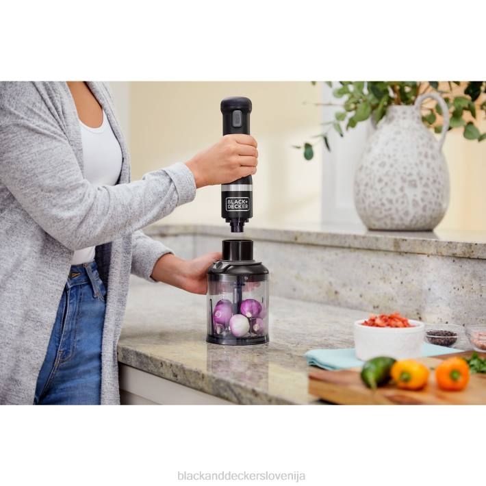 BLACK+DECKER kuhinjska palica 3 komplet brez shranjevanja črna 8B2Z260 kuhinja