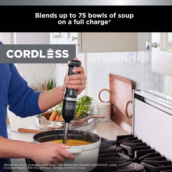 BLACK+DECKER kuhinjska palica 4 kit črna 8B2Z263 kuhinja