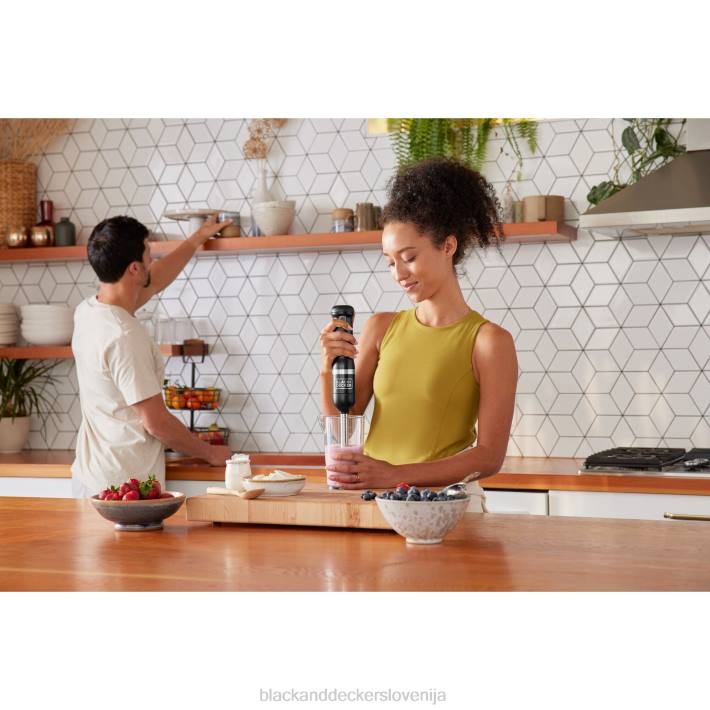 BLACK+DECKER kuhinjski palični mešalnik črn 8B2Z254 kuhinja