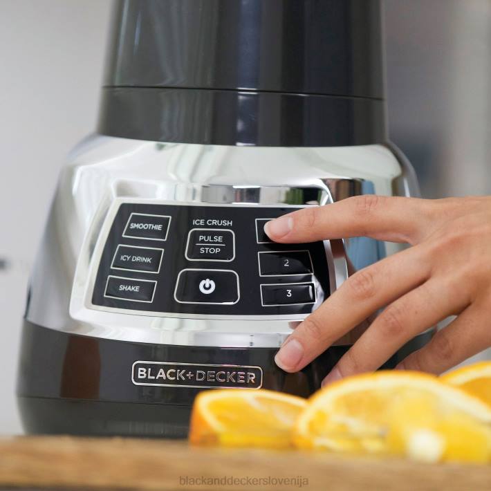 BLACK+DECKER tihi mešalnik s ciklonsko stekleno posodo 8B2Z283 kuhinja