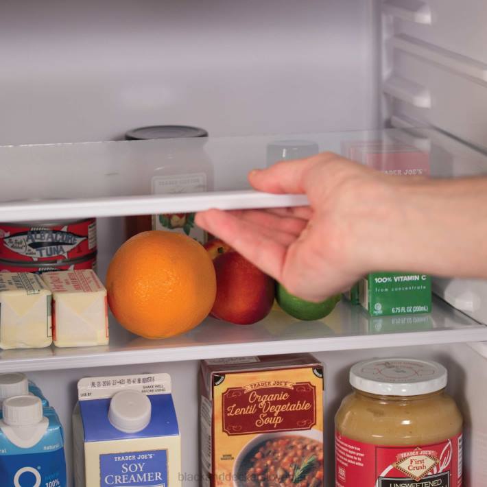 BLACK+DECKER 3,2 cu. ft Energy Star hladilnik z zamrzovalnikom 8B2Z309 kuhinja