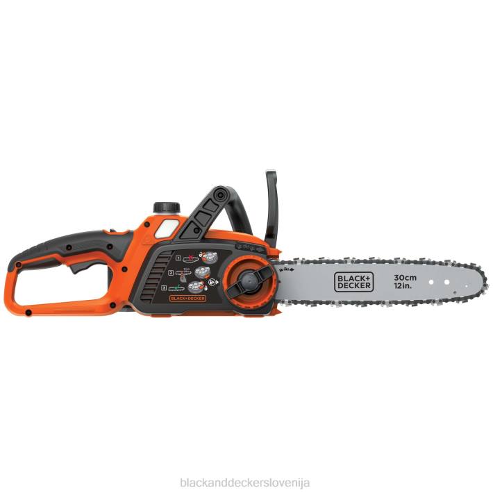 BLACK+DECKER 40v max akumulatorska verižna žaga 12-palčna 8B2Z390 na prostem