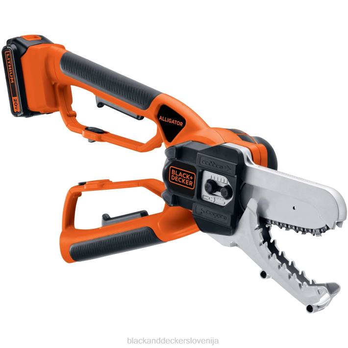 BLACK+DECKER Akumulatorska motorna žaga strižnik aligatorja z največjo napetostjo 20 V 8B2Z404 na prostem