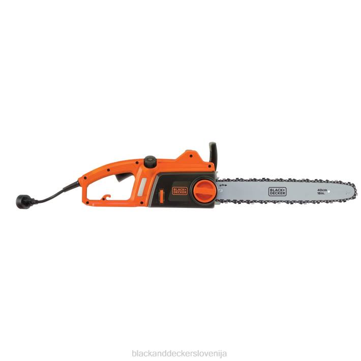 BLACK+DECKER električna motorna žaga 16-palčna 12-amp 8B2Z393 na prostem